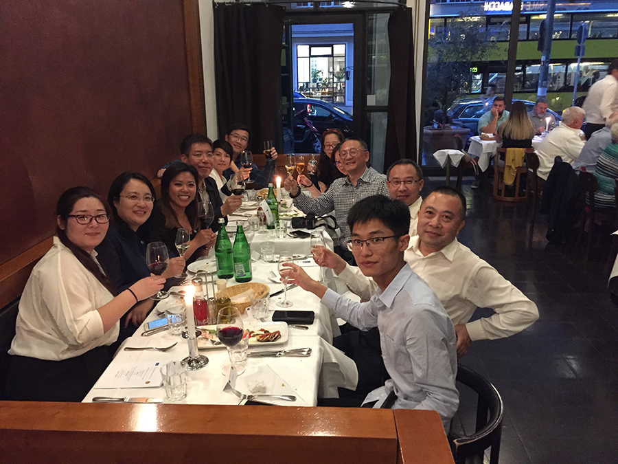 沃肯華東代理商心日源與會CWT全球70年周年慶